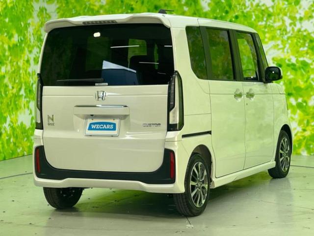 Ｎ－ＢＯＸカスタム ヒョウジュン　保証書／純正　８インチ　ナビ／ホンダセンシング／両側電動スライドドア／シートヒーター／車線逸脱防止支援システム／ヘッドランプ　ＬＥＤ／Ｂｌｕｅｔｏｏｔｈ接続／ＥＴＣ／ＥＢＤ付ＡＢＳ／横滑り防止装置（3枚目）