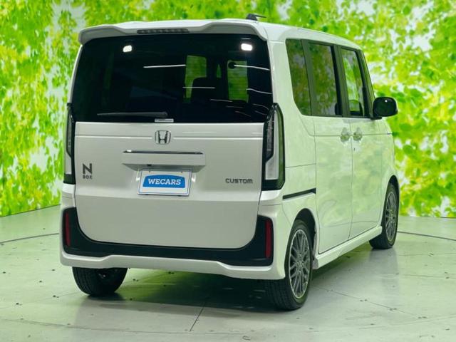 Ｎ－ＢＯＸカスタム ターボ　保証書／純正　８インチ　ナビ／ホンダセンシング／両側電動スライドドア／シートヒーター／車線逸脱防止支援システム／ドライブレコーダー　純正／ヘッドランプ　ＬＥＤ／ＵＳＢジャック　ターボ　バックカメラ（3枚目）