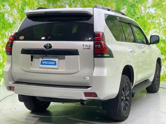 ランドクルーザープラド ４ＷＤ　ＴＸ　Ｌパッケージマットブラックエディション　サンルーフ／保証書／純正　ＳＤナビ／衝突安全装置／シートヒーター／車線逸脱防止支援システム／シート　フルレザー／ヘッドランプ　ＬＥＤ／ＥＴＣ／ＥＢＤ付ＡＢＳ／横滑り防止装置／クルーズコントロール（3枚目）