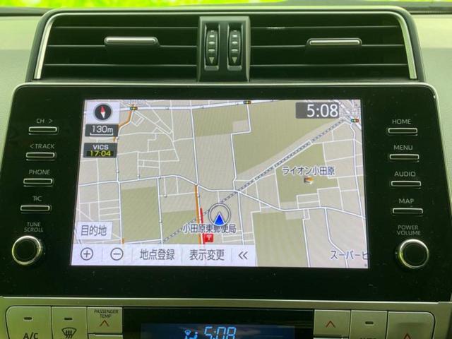 ランドクルーザープラド ４ＷＤ　ＴＸ　Ｌパッケージマットブラックエディション　サンルーフ／保証書／純正　ＳＤナビ／衝突安全装置／シートヒーター／車線逸脱防止支援システム／シート　フルレザー／ヘッドランプ　ＬＥＤ／ＥＴＣ／ＥＢＤ付ＡＢＳ／横滑り防止装置／クルーズコントロール（9枚目）