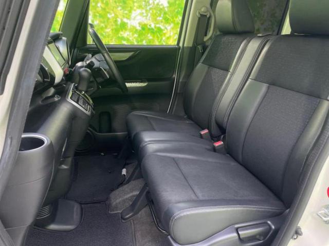 Ｎ－ＢＯＸカスタム Ｇ・ターボＬパッケージ　保証書／純正　ＳＤナビ／両側電動スライドドア／シート　ハーフレザー／ヘッドランプ　ＨＩＤ／Ｂｌｕｅｔｏｏｔｈ接続／ＥＴＣ／ＥＢＤ付ＡＢＳ／横滑り防止装置／アイドリングストップ／クルーズコントロール（7枚目）