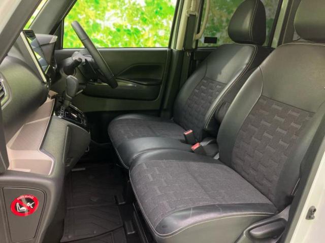 デリカミニ ４ＷＤ　Ｔプレミアム　保証書／純正　９インチ　ＳＤナビ／デジタルルームミラー／イーアシスト（ミツビシ）／両側電動スライドドア／シートヒーター／マルチアラウンドモニター／車線逸脱防止支援システム／シート　ハーフレザー　ターボ（7枚目）