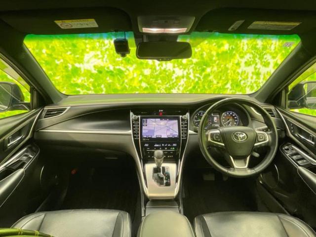 ハリアー プログレスメタルアンドレザーパッケージ サンルーフ/モデリスタエアロ/JBL/保証書/純正 9インチ SDナビ/トヨタセーフティセンス/シートヒーター/パノラミックビューモニター/車線逸脱防止支援システム/シート フルレザー/電動バックドア(4枚目)