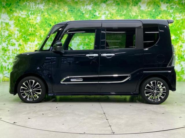 タント カスタムＲＳ　保証書／純正　９インチ　ＳＤナビ／衝突安全装置／両側電動スライドドア／シートヒーター　前席／パノラマモニター／車線逸脱防止支援システム／シート　ハーフレザー／ヘッドランプ　ＬＥＤ　衝突被害軽減システム（2枚目）