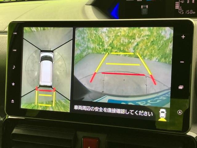 タント カスタムＲＳ　保証書／純正　９インチ　ＳＤナビ／衝突安全装置／両側電動スライドドア／シートヒーター　前席／パノラマモニター／車線逸脱防止支援システム／シート　ハーフレザー／ヘッドランプ　ＬＥＤ　衝突被害軽減システム（13枚目）