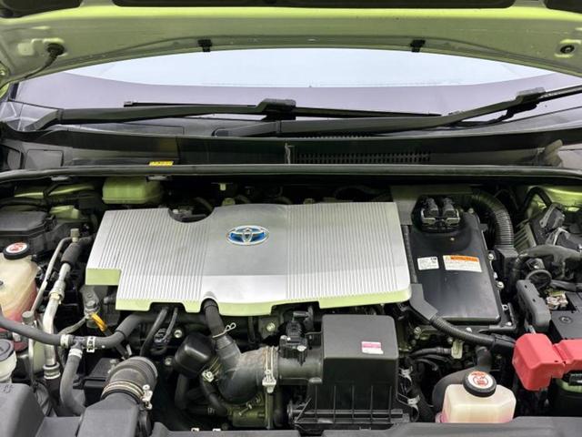 プリウス S 新品タイヤ/保証書/純正 SDナビ/トヨタセーフティセンス/ヘッドランプ LED/Bluetooth接続/ETC/EBD付ABS/横滑り防止装置/アイドリングストップ/フルセグTV/DVD DVD再生(46枚目)