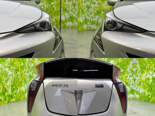 プリウス S 新品タイヤ/保証書/純正 SDナビ/トヨタセーフティセンス/ヘッドランプ LED/Bluetooth接続/ETC/EBD付ABS/横滑り防止装置/アイドリングストップ/フルセグTV/DVD DVD再生(50枚目)