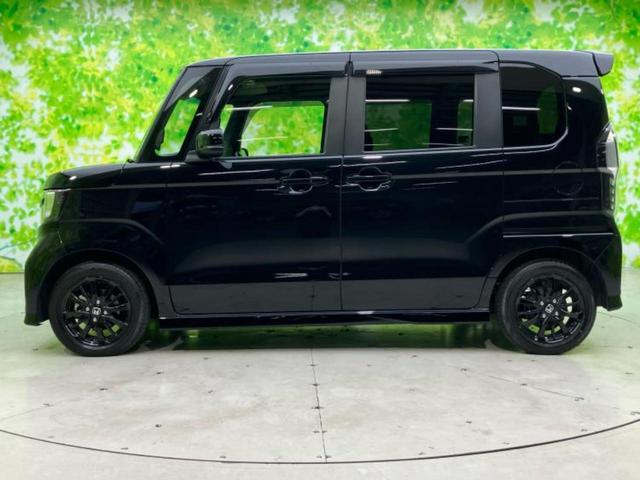 N-BOXカスタム Lスタイルプラスブラック 新品タイヤ/純正 ナビ/ホンダセンシング/両側電動スライドドア/シートヒーター/車線逸脱防止支援システム/ヘッドランプ LED/Bluetooth接続/ETC/EBD付ABS/横滑り防止装置(2枚目)