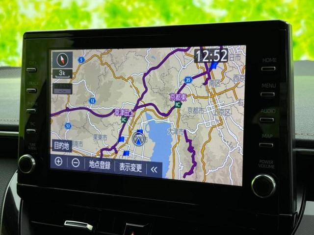 カローラツーリング ハイブリッドダブルバイビー ディスプレイオーディオ+ナビ9インチ/衝突安全装置/車線逸脱防止支援システム/シート ハーフレザー/パーキングアシスト バックガイド/ドライブレコーダー 前後 衝突被害軽減システム バックカメラ(10枚目)