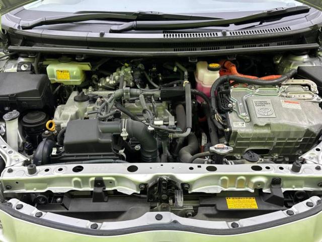 アクア Ｇ　保証書／社外　ＳＤナビ／ヘッドランプ　ＨＩＤ／ＥＴＣ／ＥＢＤ付ＡＢＳ／横滑り防止装置／アイドリングストップ／フルセグＴＶ／エアバッグ　運転席／エアバッグ　助手席／アルミホイール　純正　１６インチ（46枚目）