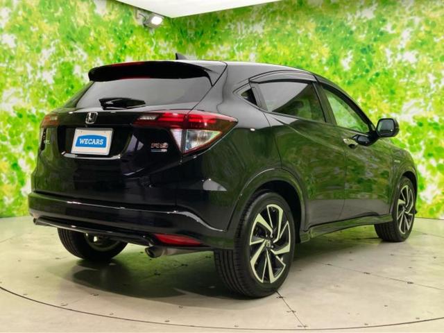 ヴェゼル ハイブリッドRS・ホンダセンシング 社外 SDナビ/ホンダセンシング/シートヒーター/車線逸脱防止支援システム/シート ハーフレザー/ドライブレコーダー 社外/ヘッドランプ LED/Bluetooth接続/ETC/EBD付ABS 禁煙車(3枚目)