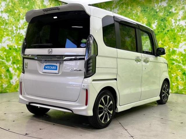 Ｎ－ＢＯＸカスタム Ｇ・Ｌホンダセンシング　社外　ＳＤナビ／ホンダセンシング／電動スライドドア／ヘッドランプ　ＬＥＤ／Ｂｌｕｅｔｏｏｔｈ接続／ＥＴＣ／ＥＢＤ付ＡＢＳ／横滑り防止装置／アイドリングストップ／フルセグＴＶ　衝突被害軽減システム（3枚目）
