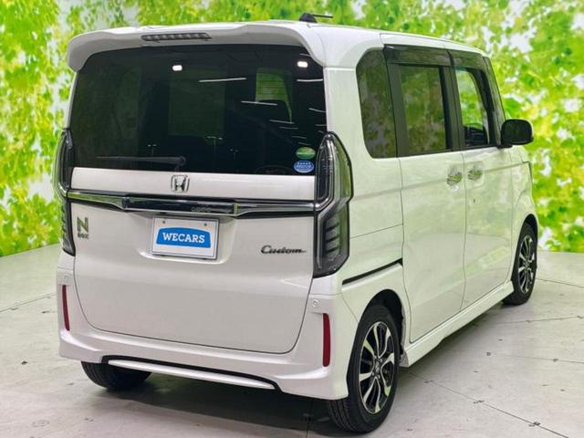 N-BOXカスタム G・Lホンダセンシング 新品タイヤ/保証書/純正 8インチ SDナビ/両側電動スライドドア/ドライブレコーダー 前後/ヘッドランプ LED/Bluetooth接続/ETC/EBD付ABS/横滑り防止装置 バックカメラ(3枚目)