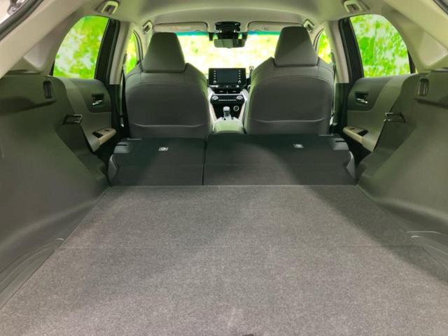 ハリアー Ｇ　新品タイヤ／モデリスタエアロ／ディスプレイオーディオ＋ナビ８インチ／デジタルインナーミラー／トヨタセーフティセンス／車線逸脱防止支援システム／シート　ハーフレザー／電動バックドア　衝突被害軽減システム（19枚目）