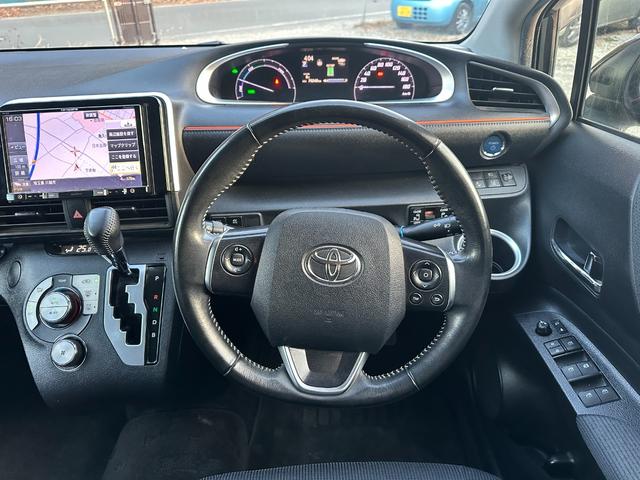 シエンタ ハイブリッドＧ　ユーザー様買取車　ワンオーナー　社外ナビ　バックカメラ　フルセグテレビ　両側電動スライドドア　オートエアコン　プッシュスタート　３列シート（26枚目）