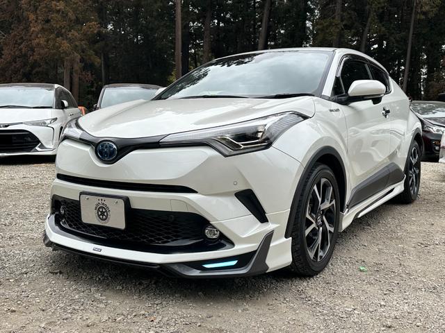C-HR G モード ブルーノ ユーザー様直接仕入れ車両 1オーナー車 アルパインフローティングナビゲーション バックモニター モデリスタフルエアロ フルセグテレビ ドライブレコーダー LEDライト 記録簿 ETC(9枚目)