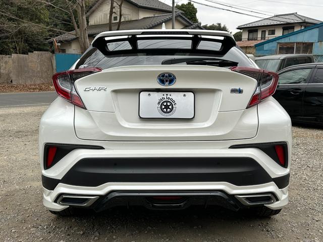 C-HR G モード ブルーノ ユーザー様直接仕入れ車両 1オーナー車 アルパインフローティングナビゲーション バックモニター モデリスタフルエアロ フルセグテレビ ドライブレコーダー LEDライト 記録簿 ETC(13枚目)