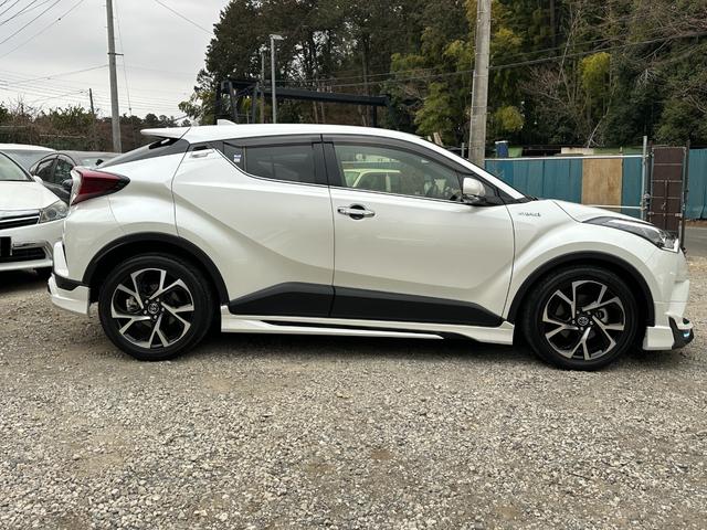 C-HR G モード ブルーノ ユーザー様直接仕入れ車両 1オーナー車 アルパインフローティングナビゲーション バックモニター モデリスタフルエアロ フルセグテレビ ドライブレコーダー LEDライト 記録簿 ETC(17枚目)