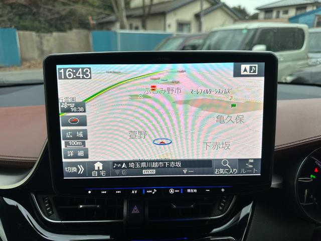 C-HR G モード ブルーノ ユーザー様直接仕入れ車両 1オーナー車 アルパインフローティングナビゲーション バックモニター モデリスタフルエアロ フルセグテレビ ドライブレコーダー LEDライト 記録簿 ETC(27枚目)