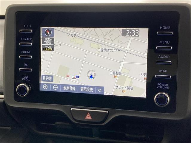 ヤリス Ｘ　ＴＳＳ　純正メモリーナビ　ＰＫＳＢ　ＥＴＣ　バックモニター　レーダークルコン　ＬＫＡ　ブルートゥース　マニュアルエアコン　ＵＳＢ　スマートキー（7枚目）