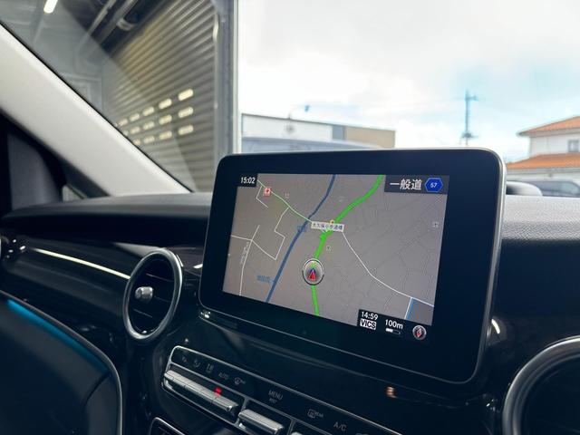 Vクラス V220d アバンギャルド ロング ディーゼルターボ 純正18インチ5ツインスポークAW(グロスブラック塗装) パナメリカーナstyleフロントグリル(グロスブラック仕上げ) 黒革 360度カメラ 純正ナビTV ETC スペアキー(24枚目)