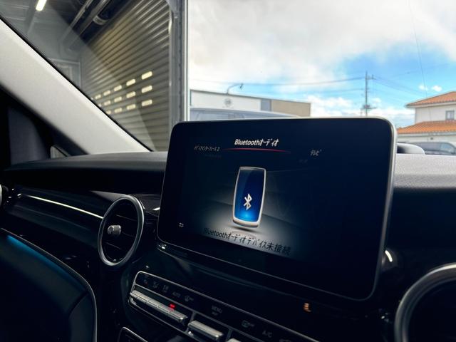 Vクラス V220d アバンギャルド ロング ディーゼルターボ 純正18インチ5ツインスポークAW(グロスブラック塗装) パナメリカーナstyleフロントグリル(グロスブラック仕上げ) 黒革 360度カメラ 純正ナビTV ETC スペアキー(27枚目)