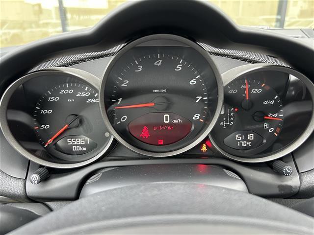 ケイマン ベースグレード スポーツクロノパッケージ スポーツプラス スポーツエグゾースト ハーフレザーシート シートヒーター カロッツェリアナビ フルセグTV フルートゥース 可変リアスポイラー 純正18インチアルミホイール(9枚目)