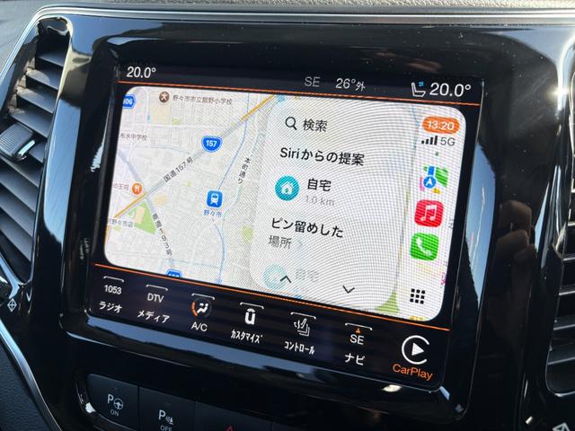 ジープ・チェロキー リミテッド 黒革シート シートベンチレーション 衝突軽減ブレーキ アダプティブクルーズコントロール ブラインドスポットモニター レーンキープアシスト 純正ナビ フルセグTV AppleCarPlay バックカメラ(28枚目)