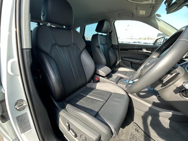 Q5 40TDIクワトロ スポーツ 黒革シート シートヒーター 衝突軽減B ACC ブラインドスポットモニター レーンキープアシスト 純正ナビ フルセグTV AppleCarPlay 360カメラ クリアランスソナー 電動リアゲート(9枚目)