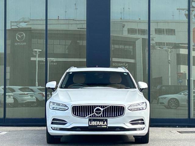 V90 T6 AWD インスクリプション サンルーフ 茶革シート シートベンチレーション Bowers&Wilkins 衝突軽減B アダプティブクルーズコントロール ブラインドスポットモニター レーンキープアシスト 純正ナビ CarPlay(54枚目)
