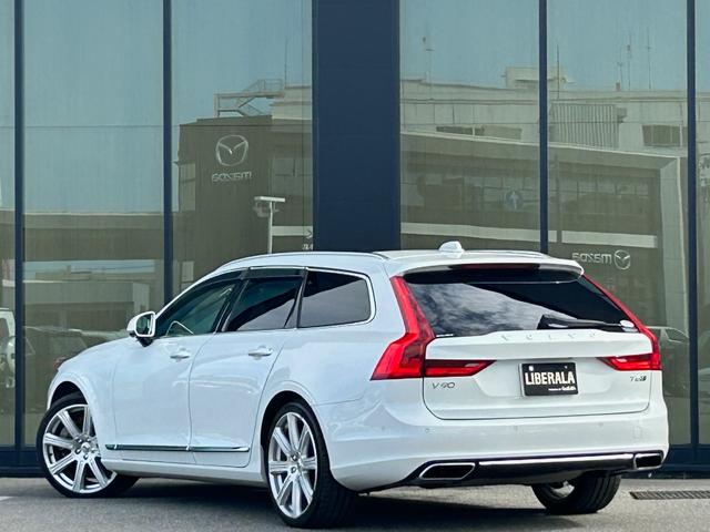 V90 T6 AWD インスクリプション サンルーフ 茶革シート シートベンチレーション Bowers&Wilkins 衝突軽減B アダプティブクルーズコントロール ブラインドスポットモニター レーンキープアシスト 純正ナビ CarPlay(59枚目)