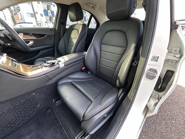 Cクラス C200 4マチックアバンギャルド 黒革シート シートヒーター 衝突軽減ブレーキ アダプティブクルーズコントロール ブラインドスポットモニター ステアリングアシスト 純正ナビ フルセグTV バックカメラ クリアランスソナー 電動トランク(39枚目)