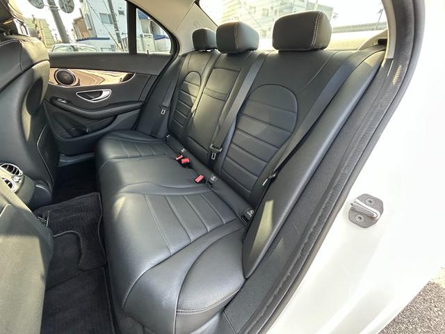 Cクラス C200 4マチックアバンギャルド 黒革シート シートヒーター 衝突軽減ブレーキ アダプティブクルーズコントロール ブラインドスポットモニター ステアリングアシスト 純正ナビ フルセグTV バックカメラ クリアランスソナー 電動トランク(43枚目)