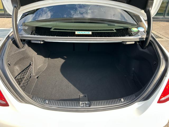 Cクラス C200 4マチックアバンギャルド 黒革シート シートヒーター 衝突軽減ブレーキ アダプティブクルーズコントロール ブラインドスポットモニター ステアリングアシスト 純正ナビ フルセグTV バックカメラ クリアランスソナー 電動トランク(44枚目)