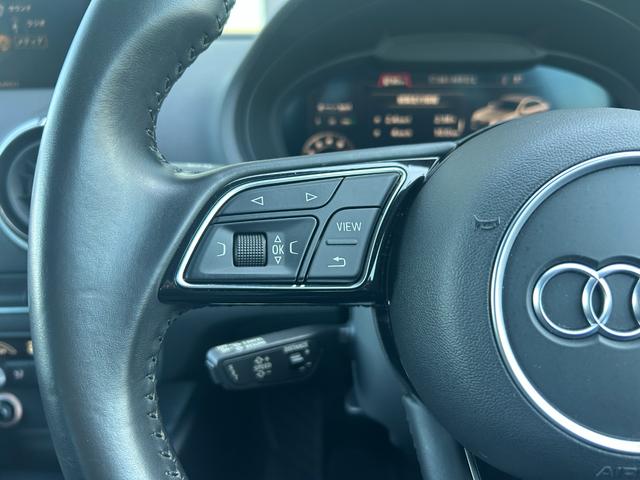 A3セダン 2.0TFSIクワトロ バーチャルコックピット 衝突軽減ブレーキ アダプティブクルーズコントロール ブラインドスポットモニター 純正ナビ フルセグTV バックカメラ クリアランスソナー LEDヘッドライト オートライト(12枚目)