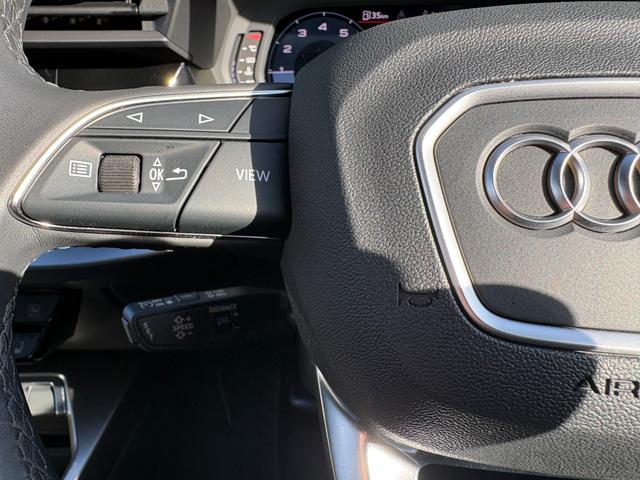 A3 スポーツバック 1stエディション 衝突軽減ブレーキ アダプティブクルーズコントロール 純正ナビTV AppleCarPlay バックカメラ クリアランスソナー LEDヘッドライト オートハイビーム アイドリングストップ シートヒーター(12枚目)