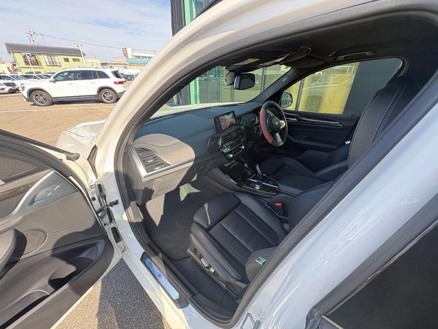 X3 xDrive 20d Mスポーツ イノベーションPKG ハイラインPKG 黒革シート シートヒーター ジェスチャーコントロール 衝突軽減ブレーキ アダプティブクルーズコントロール ブラインドスポットモニター 純正ナビTV 360カメラ(38枚目)