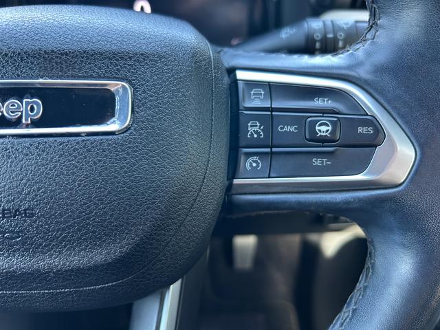 ジープ・コンパス リミテッド 黒革シート シートヒーターALPINEサウンド 衝突軽減ブレーキ アダプティブクルーズコントロール ブラインドスポットモニター 純ナビ CarPlay 360カメラ クリアランスソナー 電動リアゲート(13枚目)