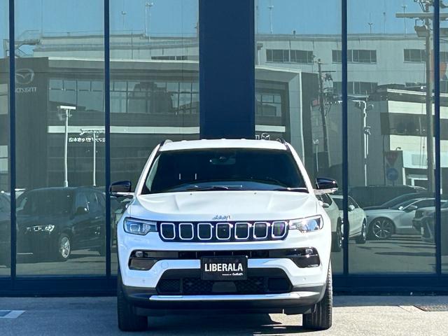 ジープ・コンパス リミテッド 黒革シート シートヒーターALPINEサウンド 衝突軽減ブレーキ アダプティブクルーズコントロール ブラインドスポットモニター 純ナビ CarPlay 360カメラ クリアランスソナー 電動リアゲート(47枚目)