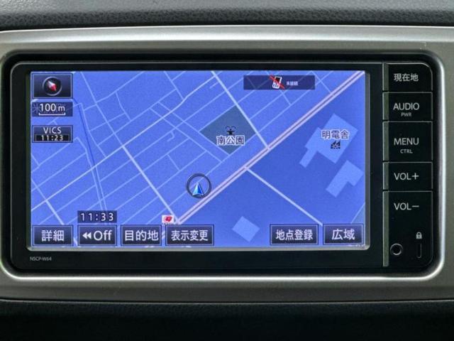 ヴィッツ F 新品タイヤ/保証書/純正 SDナビ/パーキングアシスト バックガイド/ヘッドランプ LED/Bluetooth接続/ETC/EBD付ABS/バックモニター/ワンセグTV バックカメラ パークアシスト(9枚目)