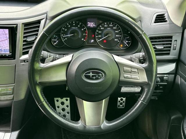レガシィB4 4WD2.5iアイサイトSパッケージ 新品タイヤ/エアロ/純正 SDナビ/衝突安全装置/車線逸脱防止支援システム/シート ハーフレザー/パーキングアシスト バックガイド/ドライブレコーダー 社外/ヘッドランプ HID 衝突被害軽減システム(14枚目)