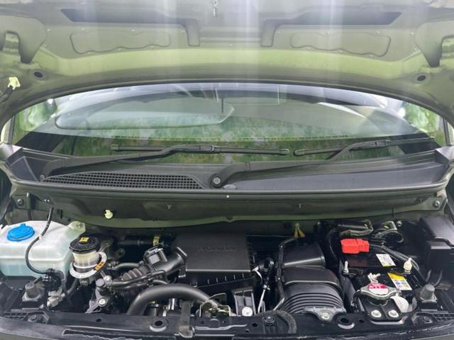 N-BOXカスタム L・ターボ 新品タイヤ/保証書/純正 SDナビ/衝突安全装置/両側電動スライドドア/シートヒーター 前席/車線逸脱防止支援システム/シート ハーフレザー/パーキングアシスト バックガイド 衝突被害軽減システム(50枚目)