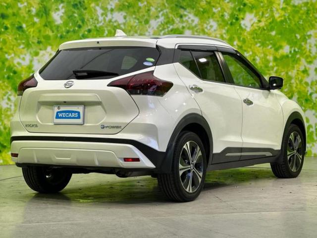 キックス X 新品タイヤ/保証書/純正 9インチ SDナビ/インテリジェントルームミラー/衝突安全装置/アラウンドビューモニター/車線逸脱防止支援システム/シート ハーフレザー/プロパイロット 衝突被害軽減システム(3枚目)