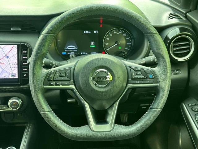 キックス X 新品タイヤ/保証書/純正 9インチ SDナビ/インテリジェントルームミラー/衝突安全装置/アラウンドビューモニター/車線逸脱防止支援システム/シート ハーフレザー/プロパイロット 衝突被害軽減システム(14枚目)