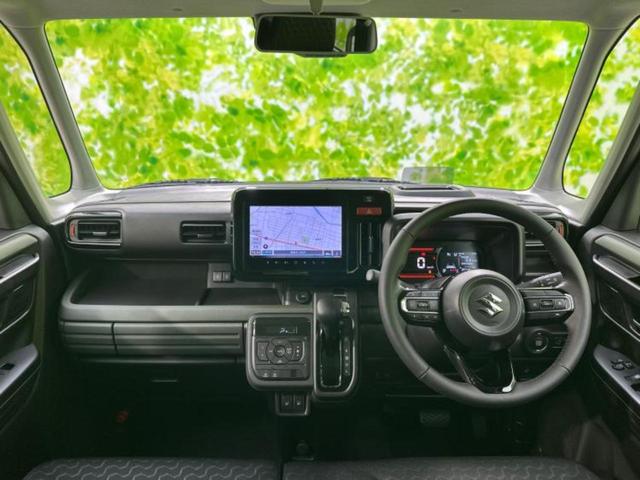 スペーシアギア ハイブリッドXZ 純正 9インチ メモリーナビ/セーフティサポート(スズキ)/両側電動スライドドア/シートヒーター 前席/全方位モニター/車線逸脱防止支援システム/パーキングアシスト バックガイド 衝突被害軽減システム(4枚目)