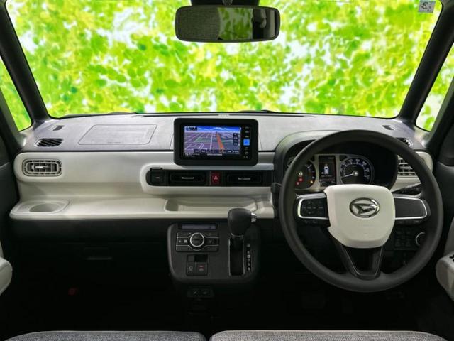 ムーヴキャンバス ストライプスG 保証書/純正 メモリーナビ/スマートアシスト(トヨタ・ダイハツ)/両側電動スライドドア/シートヒーター 前席/車線逸脱防止支援システム/登録済未使用車/ヘッドランプ LED/USBジャック 禁煙車(4枚目)