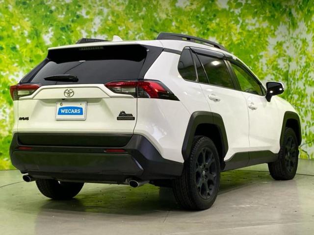 ＲＡＶ４ ４ＷＤアドベンチャーオフロードパッケージ　新品タイヤ／保証書／ディスプレイオーディオ＋ナビ９インチ／衝突安全装置／車線逸脱防止支援システム／シート　合皮／パーキングアシスト　バックガイド／電動バックドア　衝突被害軽減システム　バックカメラ（3枚目）