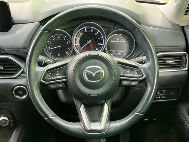 ＣＸ－５ ２５Ｓ　Ｌパッケージ　新品タイヤ／ＢＯＳＥ／保証書／純正　ＳＤナビ／衝突安全装置／シートヒーター／３６０°ビューモニター／車線逸脱防止支援システム／シート　フルレザー／電動バックドア／ヘッドランプ　ＬＥＤ　革シート　ＥＴＣ（14枚目）