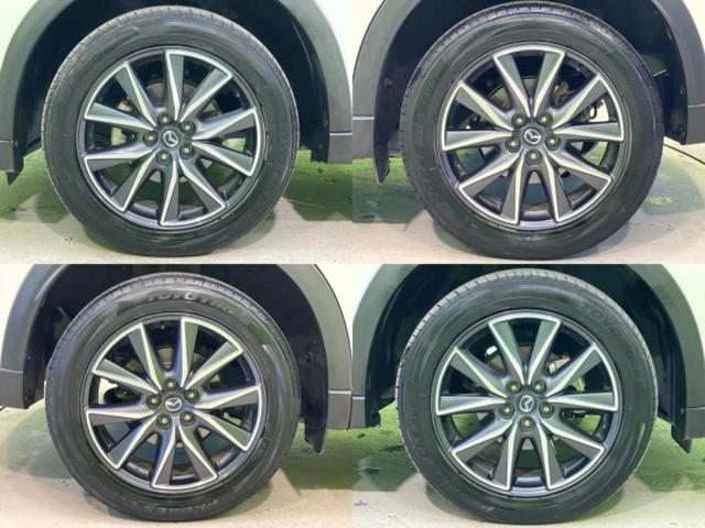 ＣＸ－５ ２５Ｓ　Ｌパッケージ　新品タイヤ／ＢＯＳＥ／保証書／純正　ＳＤナビ／衝突安全装置／シートヒーター／３６０°ビューモニター／車線逸脱防止支援システム／シート　フルレザー／電動バックドア／ヘッドランプ　ＬＥＤ　革シート　ＥＴＣ（52枚目）