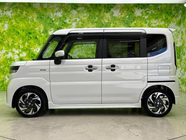 スペーシアカスタム ハイブリッドＸＳターボ　保証書／純正　９インチ　ＳＤナビ／セーフティサポート（スズキ）／両側電動スライドドア／シートヒーター　前席／全方位モニター用カメラ／車線逸脱防止支援システム／シート　ハーフレザー　ターボ　全周囲カメラ（2枚目）